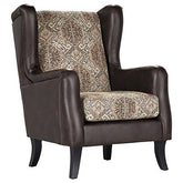 Orleans Furniture - Coaster - Elmbrook Upholstered Wingback Accent Club Chair Brown - 903080